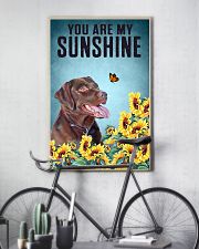 CHOCOLATE LABRADOR DOG YOU ARE MY SUNSHINE 11x17 Poster lifestyle-poster-7