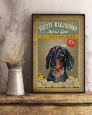 PRETTY DACHSHUND BUBBLE BATH 11x17 Poster lifestyle-poster-3