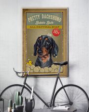 PRETTY DACHSHUND BUBBLE BATH 11x17 Poster lifestyle-poster-7