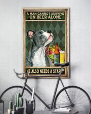 MAN ALSO NEEDS A STAFFORDSHIRE BULL TERRIER 11x17 Poster lifestyle-poster-7