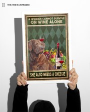 WOMAN ALSO NEEDS A CHESSIE 11x17 Poster aos-poster-portrait-11x17-lifestyle-36