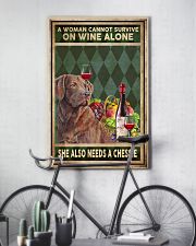 WOMAN ALSO NEEDS A CHESSIE 11x17 Poster lifestyle-poster-7