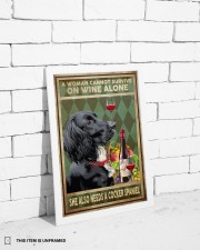 WOMAN ALSO NEEDS A COCKER SPANIEL DOG 11x17 Poster aos-poster-portrait-11x17-lifestyle-35