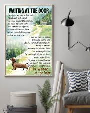 DACHSHUND DOG WAITING AT THE DOOR 11x17 Poster lifestyle-poster-1