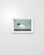 BOXER PUPPY SITTING ON A BATH SOAP 17x11 Poster poster-landscape-17x11-lifestyle-02