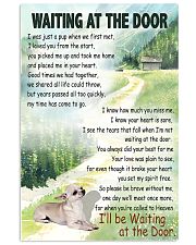 CHIHUAHUA DOG WAITTING AT THE DOOR 11x17 Poster front