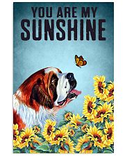 SAINT BERNARD DOG YOU ARE MY SUNSHINE 11x17 Poster front