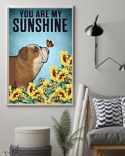 CUTE BULLDOG PUPPIES YOU ARE MY SUNSHINE 11x17 Poster lifestyle-poster-1