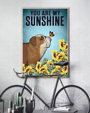 CUTE BULLDOG PUPPIES YOU ARE MY SUNSHINE 11x17 Poster lifestyle-poster-7