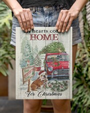 BULLDOG COME HOME FOR CHRISTMAS 11x14 Gallery Wrapped Canvas Prints aos-canvas-pgw-11x14-lifestyle-front-22