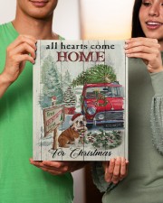 BULLDOG COME HOME FOR CHRISTMAS 11x14 Gallery Wrapped Canvas Prints aos-canvas-pgw-11x14-lifestyle-front-48