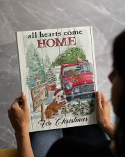 BULLDOG COME HOME FOR CHRISTMAS 11x14 Gallery Wrapped Canvas Prints aos-canvas-pgw-11x14-lifestyle-front-51