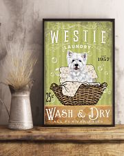 WEST HIGHLAND WHITE TERRIER LAUNDRY ROOM 11x17 Poster lifestyle-poster-3