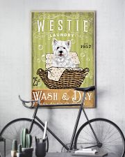 WEST HIGHLAND WHITE TERRIER LAUNDRY ROOM 11x17 Poster lifestyle-poster-7