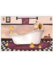 SHIH TZU RELAX ON BATH TUB 17x11 Poster front