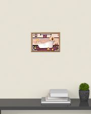 SHIH TZU RELAX ON BATH TUB 17x11 Poster poster-landscape-17x11-lifestyle-08