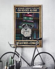 WOMAN ALSO NEEDS SCHNAUZER 11x17 Poster lifestyle-poster-7