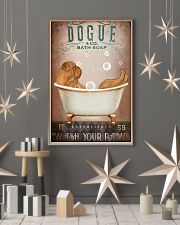 DOGUE DE BORDEAUX DOG ON A BATHROOM 11x17 Poster lifestyle-holiday-poster-1