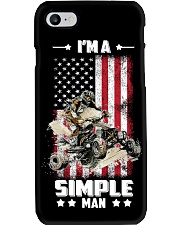 ATV Racing I'm A Simple Man Phone Case i-phone-8-case