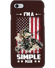 ATV Racing I'm A Simple Man Phone Case tile