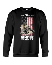 ATV Racing I'm A Simple Man Crewneck Sweatshirt tile