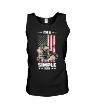 ATV Racing I'm A Simple Man Unisex Tank tile