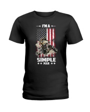 ATV Racing I'm A Simple Man Ladies T-Shirt tile