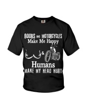 Boobs And Motorcycles Youth T-Shirt tile