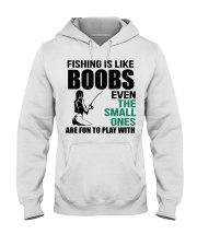 Fishing Anh Boob Hooded Sweatshirt tile