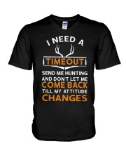 I need Time Out V-Neck T-Shirt tile