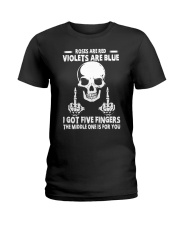 Finger Funny Ladies T-Shirt tile
