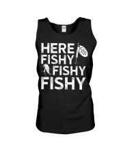 Here Fishy Unisex Tank tile