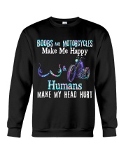 Boob and Motorcycles Crewneck Sweatshirt tile
