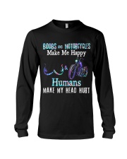 Boob and Motorcycles Long Sleeve Tee tile
