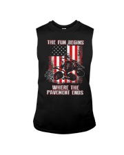 ATV The Fun Begins Sleeveless Tee tile