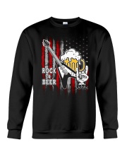 Rock And Beer Crewneck Sweatshirt tile