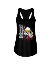 Rock And Beer Ladies Flowy Tank tile