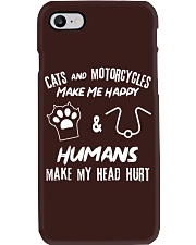 Cats And Motorcycles Phone Case tile