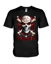 Biker Life V-Neck T-Shirt tile