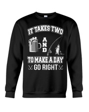 Fishing And Beer Crewneck Sweatshirt tile