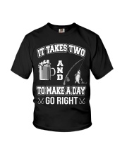 Fishing And Beer Youth T-Shirt tile