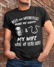 Beer And Motorcycles Classic T-Shirt apparel-classic-tshirt-lifestyle-26