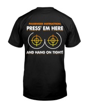Press Them Here Classic T-Shirt back