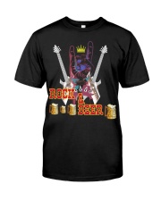 Rock And Beer Classic T-Shirt front