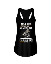 Tshirt Tell Me I Can Do Ladies Flowy Tank tile