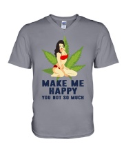 Make Me Happy V-Neck T-Shirt tile