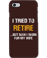 I Trued To Retire Phone Case tile