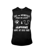 Cats And Motorcycles Sleeveless Tee tile