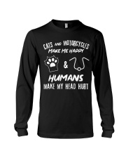Cats And Motorcycles Long Sleeve Tee tile