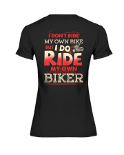I Do Ride Premium Fit Ladies Tee tile
